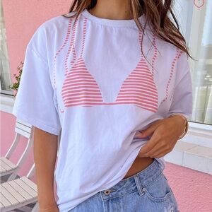 Brand New Oversized Bikini Tee 👙 US size 6